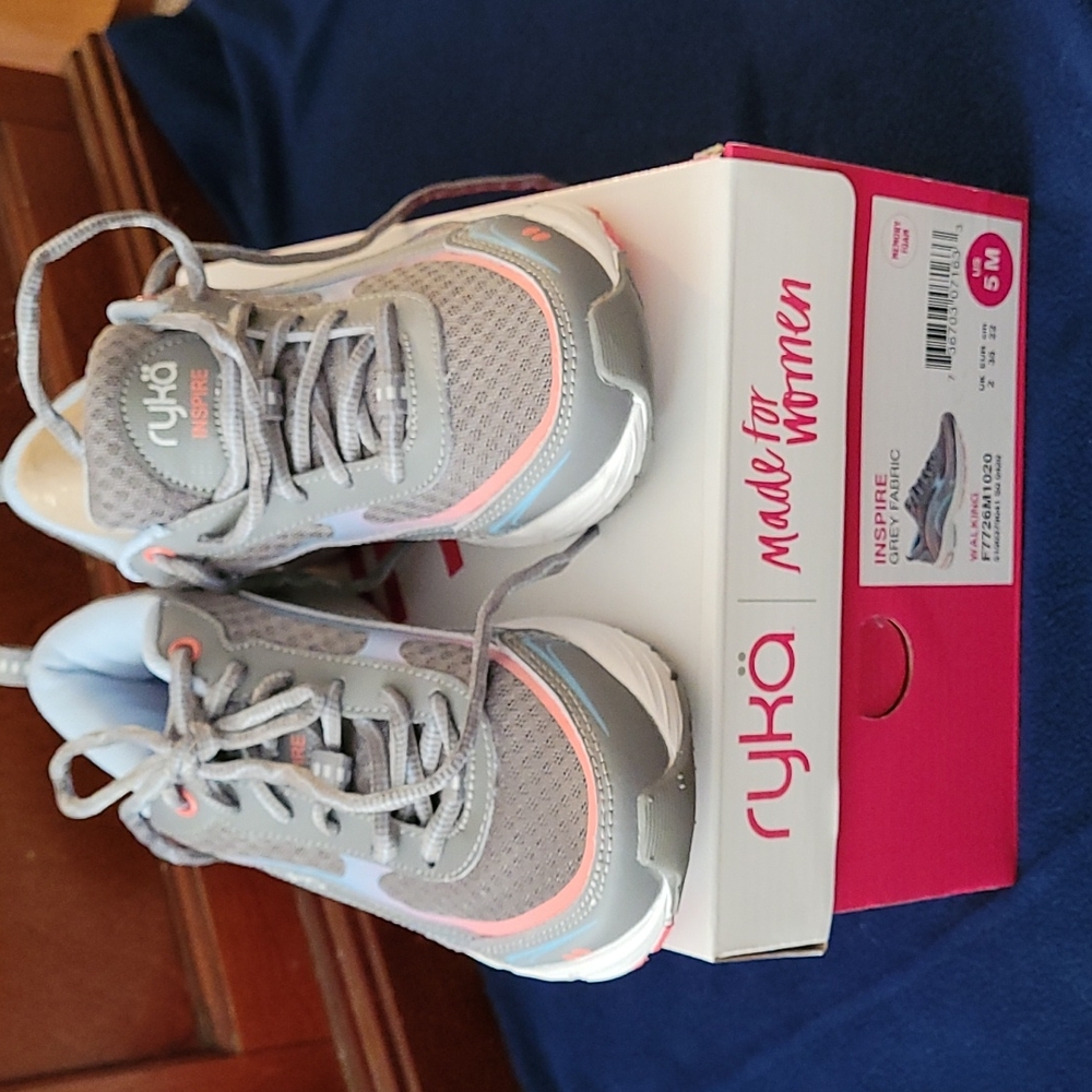 Women's walking shoes.
